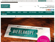 Tablet Screenshot of bieberkopf.com